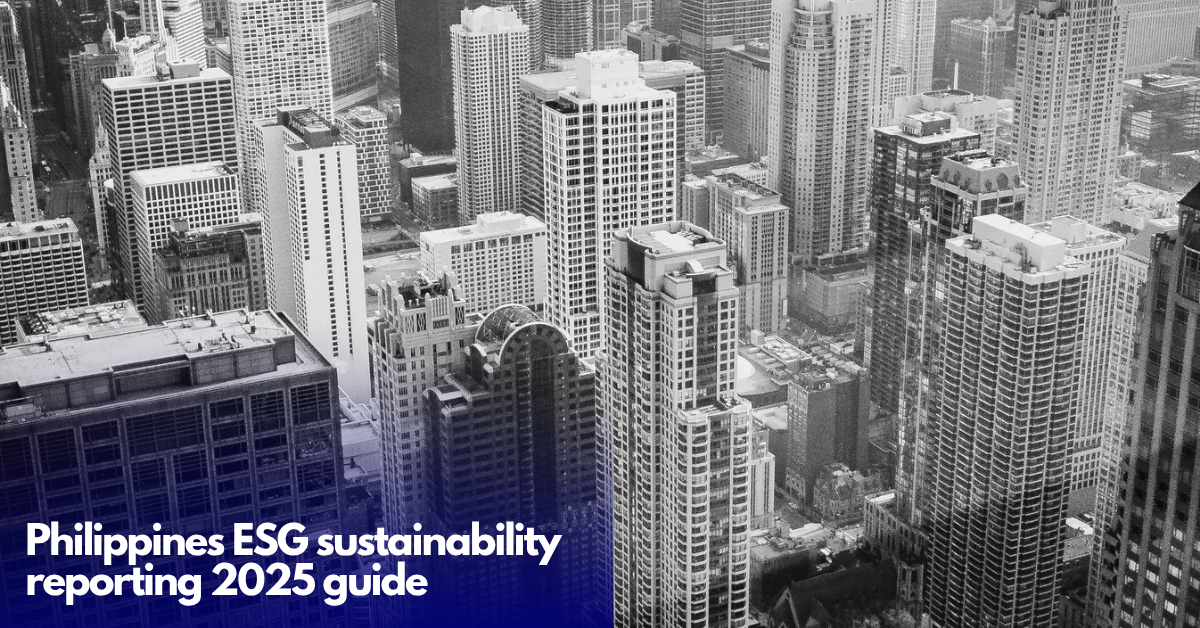 Global to local ESG reporting timeline Philippines